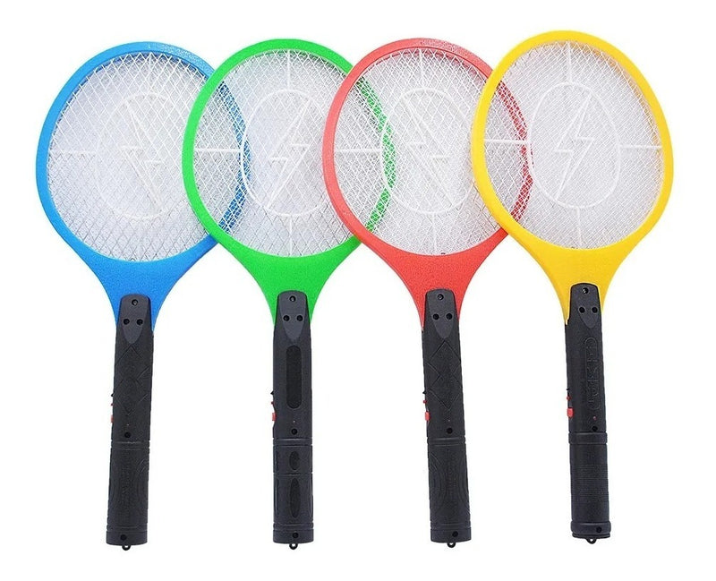 Kit 5 Un. Raquetes Elétrica Recarregável Bivolt - Inmetro Cor Sortida - Alfashop