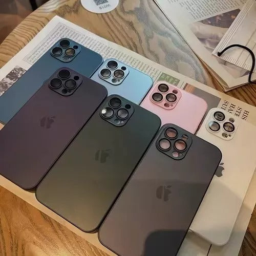 Case Capinha Vidro Temperado Compatível C/ iPhone Nano Glass - Alfashop