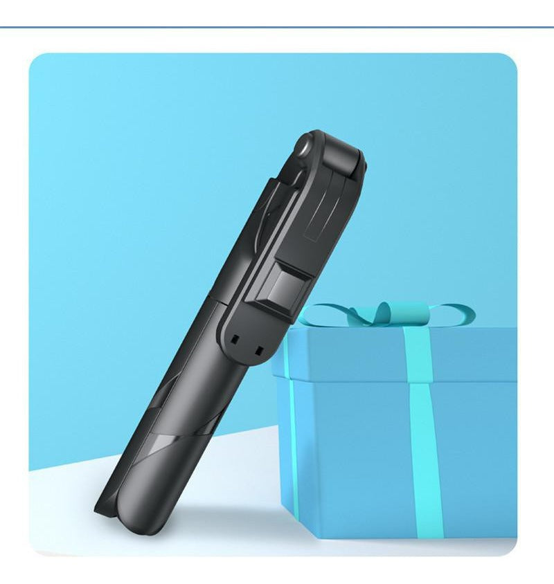 Tripé Celular Bastão Selfie Bluetooth IUNIT XT-02 Cor Preto - Alfashop