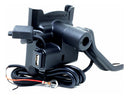Suporte De Celular Em Alumínio Para Retrovisor Moto Com Usb - Alfashop