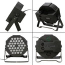 Canhão Refletor Led Strobo 36 Leds 3w Rgb Dmx Bivolt - Alfashop