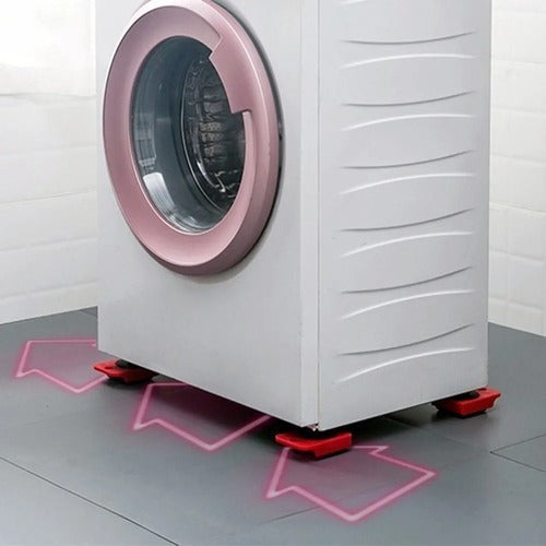 Kit 5 Movedor Rodinhas Para Mudança De Móveis Grandes - Alfashop