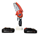 Motoserra Eletrica A Bateria Lítio Mini 32v Bivolt Portatil - Alfashop
