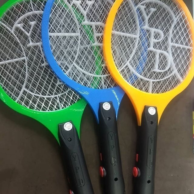 Kit 2 Raquetes Elétrica Mata Insetos Mosquito Pernilongos - Alfashop
