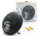 Caixa De Som Portátil Bluetooth Mp3 Usb P2 Sd Fm 20w Hmaston - Alfashop