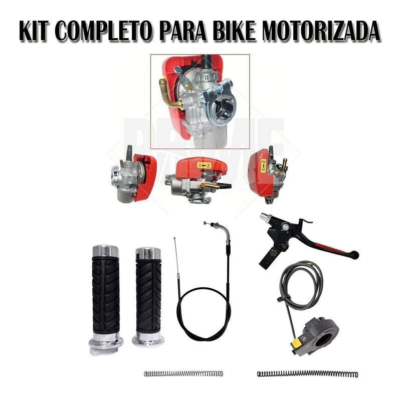 Kit Comleto  Para Bike Motorizada 80/100cc Imperdivel - Alfashop