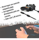 Kit 2 Baterias Recarregável COMPATÍVEL Xbox 360 + Cabo Substitua Pilhas Voltagem de entrada 12V - Alfashop