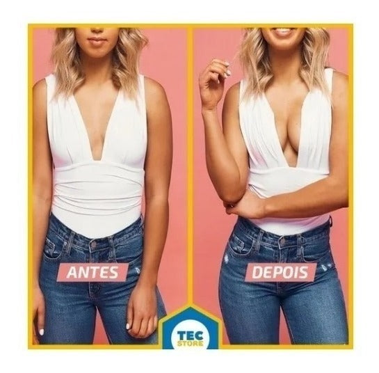 Kit 2 Sutiã Adesivo Levanta Peito Seios Fita Boob Up - Alfashop