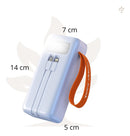 Carregador Portátil Power Bank 30000 Mah Turbo Carga Rápida Cor Branco - Alfashop