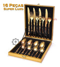 Jogo De Panelas Alemã Aço Cirúrgico 23 Pçs Aço Ou Vidro - Alfashop