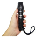 Lanterna Tática Militar Recarregável C/ Zoom Forte Lanterna Preto Luz Branco - Alfashop