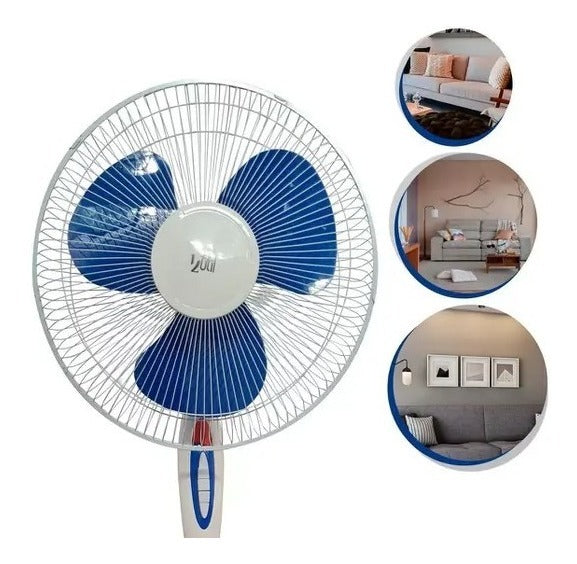 Ventilador De Coluna 123útil  Branco 40cm De Diâmetro 127 v - Alfashop