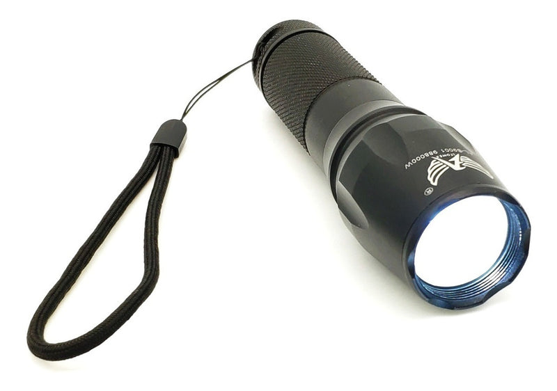 Lanterna Tática Led Alta Potência Recarregável Militar - Alfashop