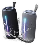 Caixa De Som 20w Alta Potência Sem Fio Bluetooth Ipx6 Rgb - Alfashop