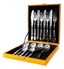 Faqueiro 16 Peças Em Aço Inox /jogo De Talheres Dusseldorf - Alfashop