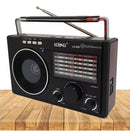 Rádio Am/fm P/ Zona Rural 11 Faixas + Pen Drive + Bluetooth - Alfashop