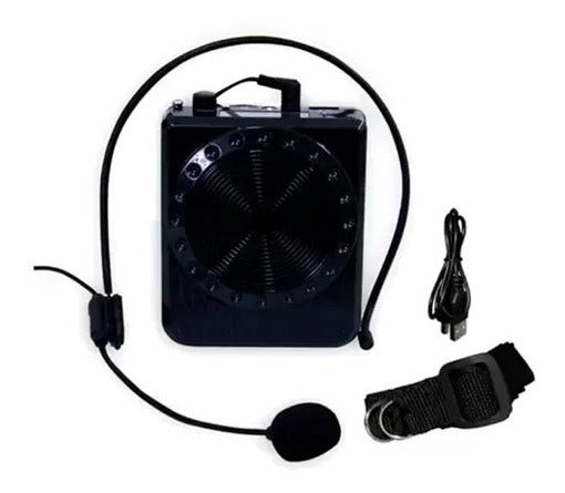 Microfone Lapela Caixa Amplificadora Professor Aula Palestra - Alfashop