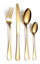 Jogo De Panelas 23pçs Anti-aderente + Talher 16pçs Dourado - Alfashop