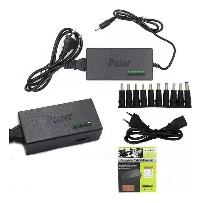 Fonte Carregador Universal 9 Pinos Notebook Cce Acer Cor Pre Cor Preto - Alfashop