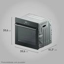 Forno de Embutir Elétrico Electrolux 80L Air Fryer PerfectCook360 | Alfashop
