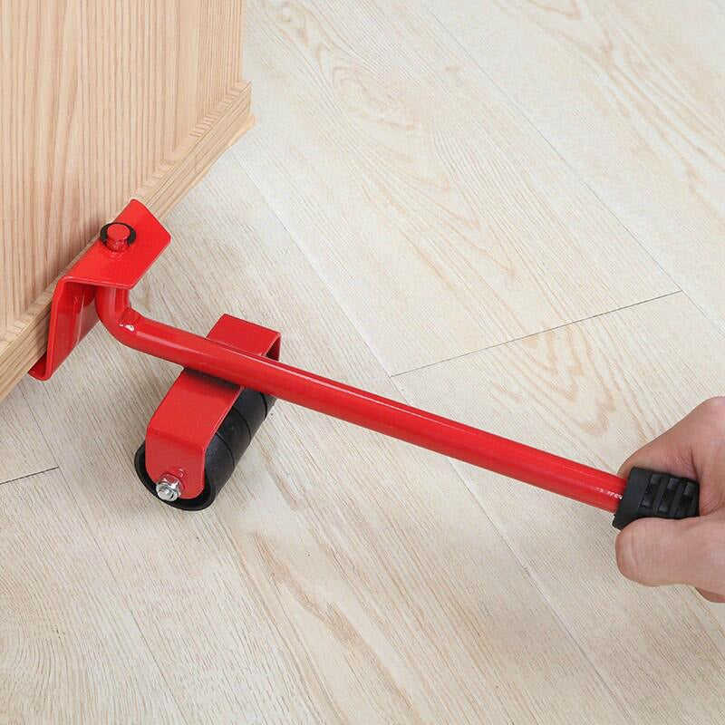 Arrasta Moveis Movedor Moveis Pesados Levantador Fácil 5pcs - Alfashop