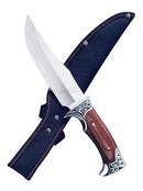 Faca Tática De Caça Pesca Super Afiada Aço Resistente - Alfashop