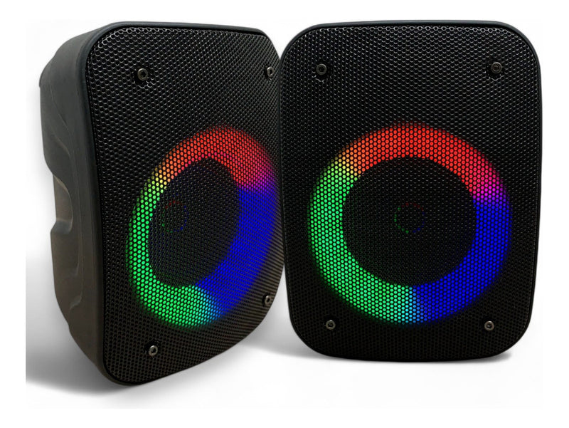 Caixa De Som Bluetooth Pequena Potente Entrada P/ Microfone - Alfashop
