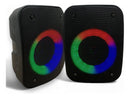 Caixa De Som Bluetooth Pequena Potente Entrada P/ Microfone - Alfashop