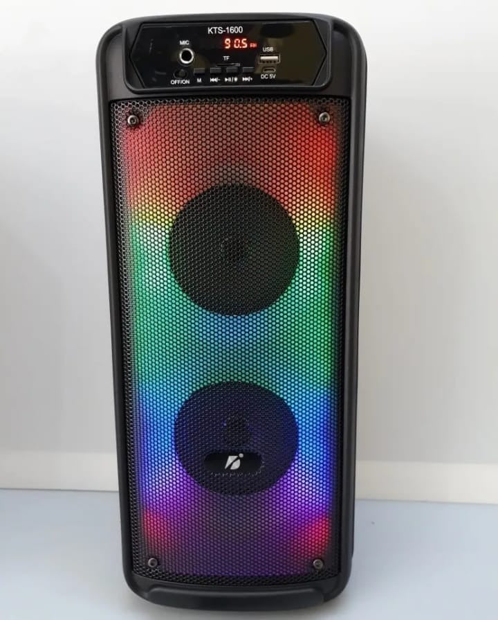 Caixa De Som Bluetooth Pendrive Fm  Kts1600 42cm 20w - Alfashop