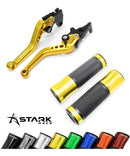 Kit Manopla Luva Manete Esportivo Stark Honda Nx 400 Falcon - Alfashop