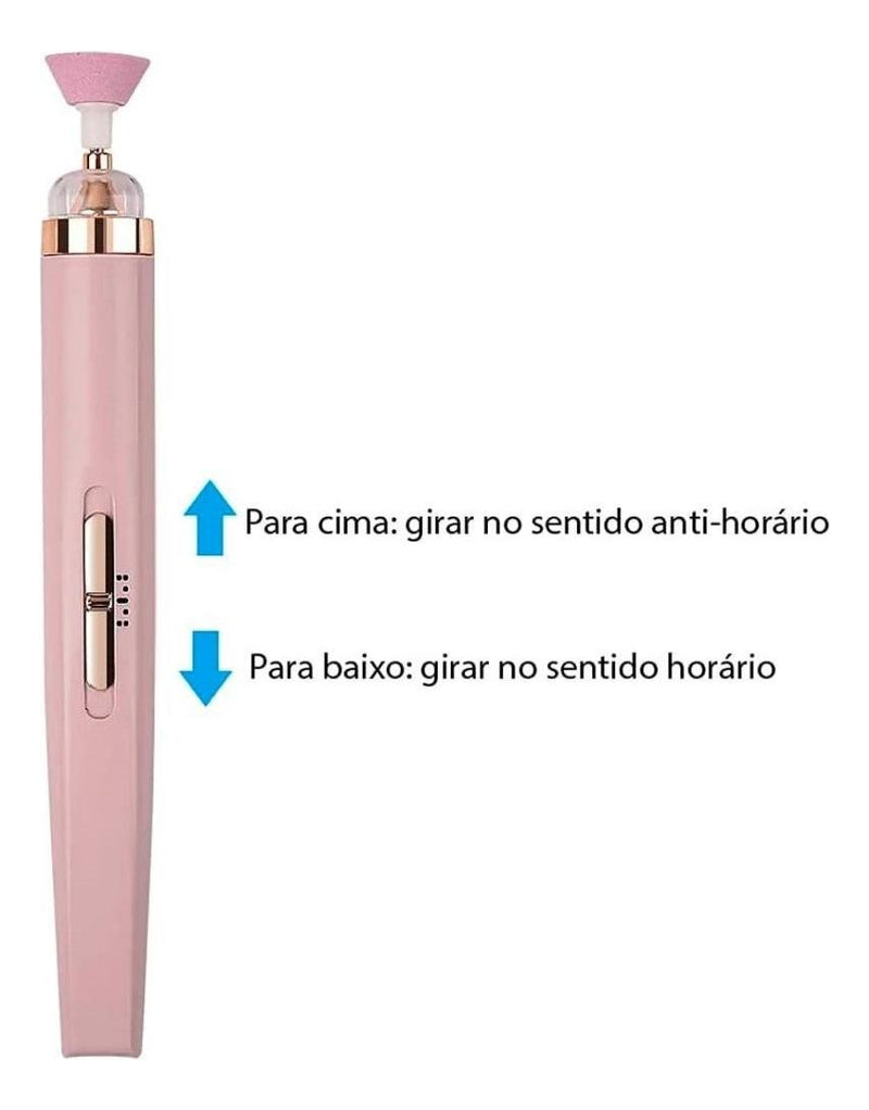 Lixadeira Polimento Profissional De Unhas 5 Em 1 Manicure - Alfashop