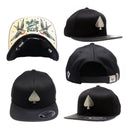 Boné Bone Mcd Beija Flor Aba Reta Fitão Preto + Vendido - Alfashop