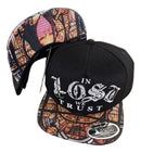 Boné Lost Monalisa Branco Aba Reta Na Caixa - Alfashop