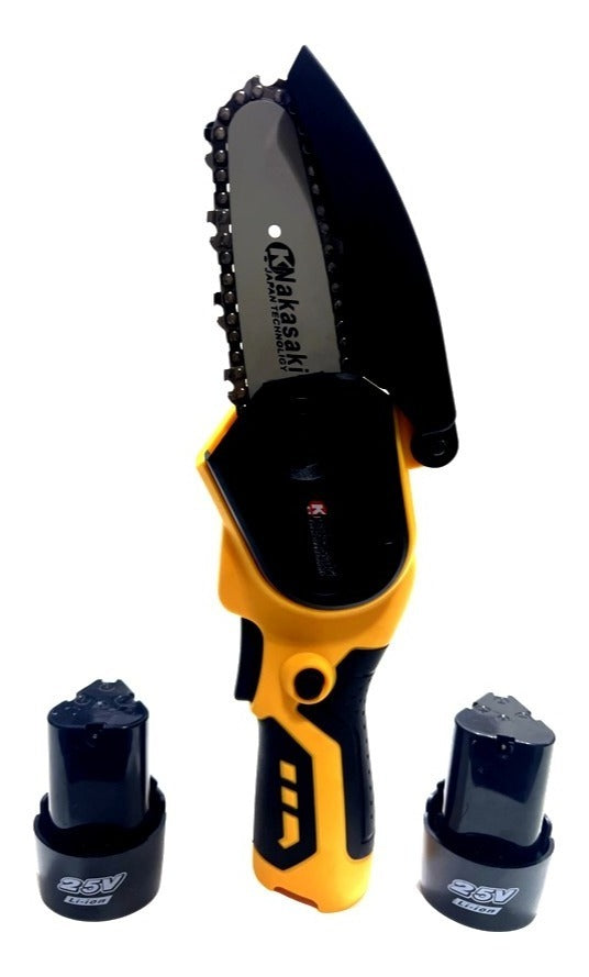 Motosserra A Bateria Profissional 25v + 2 Baterias - Alfashop