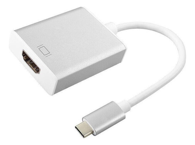 Cabo Adaptador Conversor Usb Tipo C Para Hdmi Macbook Mac - Alfashop
