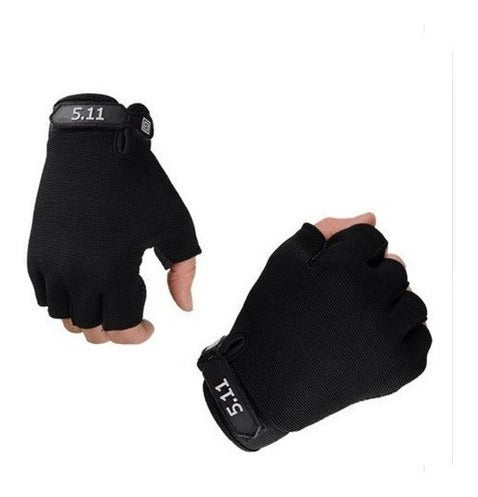 Luva Motociclista Tática Militar Airsoft Meio Dedo Ciclismo - Alfashop