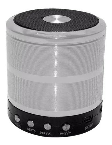 Alto-falante Mini Speaker Ws-887 Com Bluetooth Preto - Alfashop