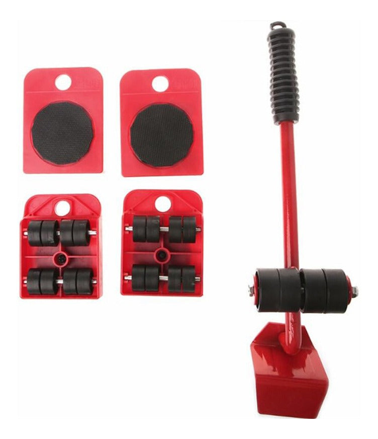 Arrasta Moveis Movedor Moveis Pesados Levantador Fácil 5pcs - Alfashop