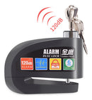 Trava Cadeado De Freio Disco Com Alarme Sonoro Para Moto - Alfashop