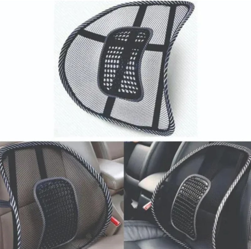 03 Encostos Lombar Carro Cadeira Apoio Suporte Corretor - Alfashop