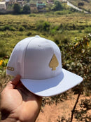 Boné Mcd Golden Core Branco Aba Reta Fitão Preto - Alfashop