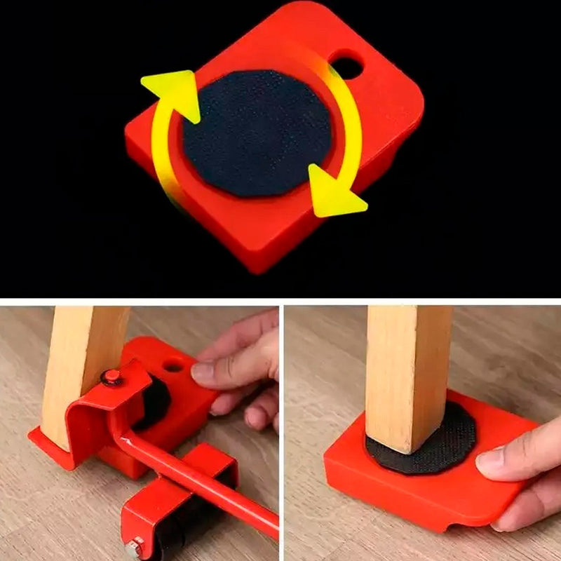 Kit Ferramenta Para Mover Levantar Móveis Pesados Até 150kg - Alfashop