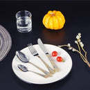 Jogo D/ Panelas Alemã 23 Pçs Anti-aderente + Faqueiro 84 Pçs - Alfashop