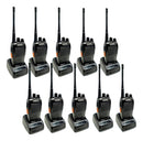 10 Baofeng Rádio Comunicador Walk Talk 777 Alcançe 12km 16ch - Alfashop