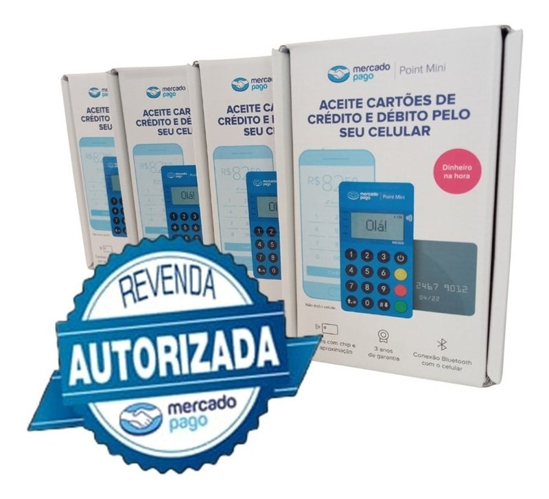 20 Maquinetas Maquininha Point Débito Crédito Nfc Atacado - Alfashop