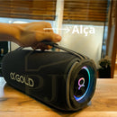 Caixa De Som 60w Grave Alta Potencia Sem Fio Portátil Bass - Alfashop