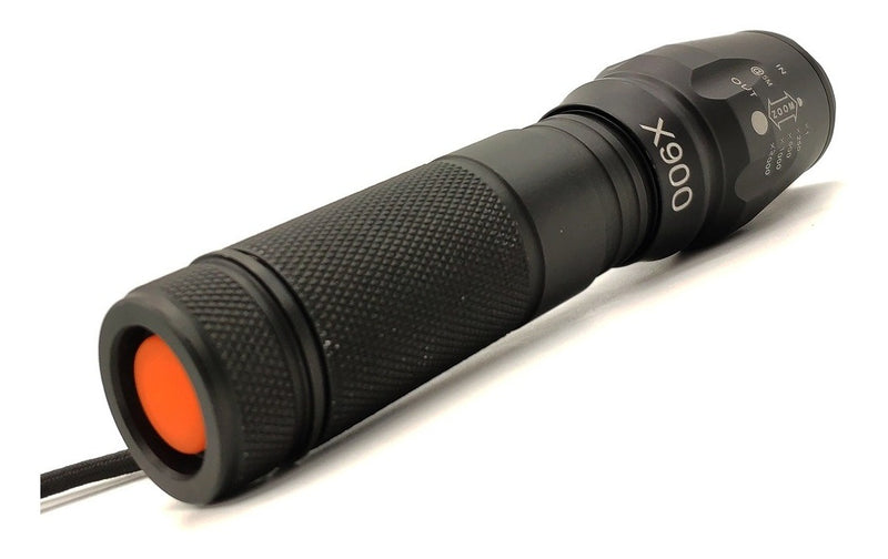 Lanterna Tática Led Alta Potência Recarregável Militar - Alfashop