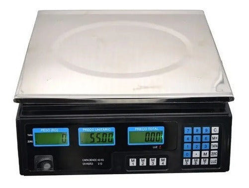 Balança Digital C / Mastro Até 40kg - Sigma - Alfashop