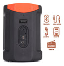 2 Caixa De Som Portatil Bluetooth 5.0 Caixinha Amplificada Led Liga/desliga 5 Modos Rgb Display Em Led Botão Bass Função Tws Rádio Fm Entrada Pendrive Cartão Micro Sd Microfone Pc Celular Notebook - Alfashop