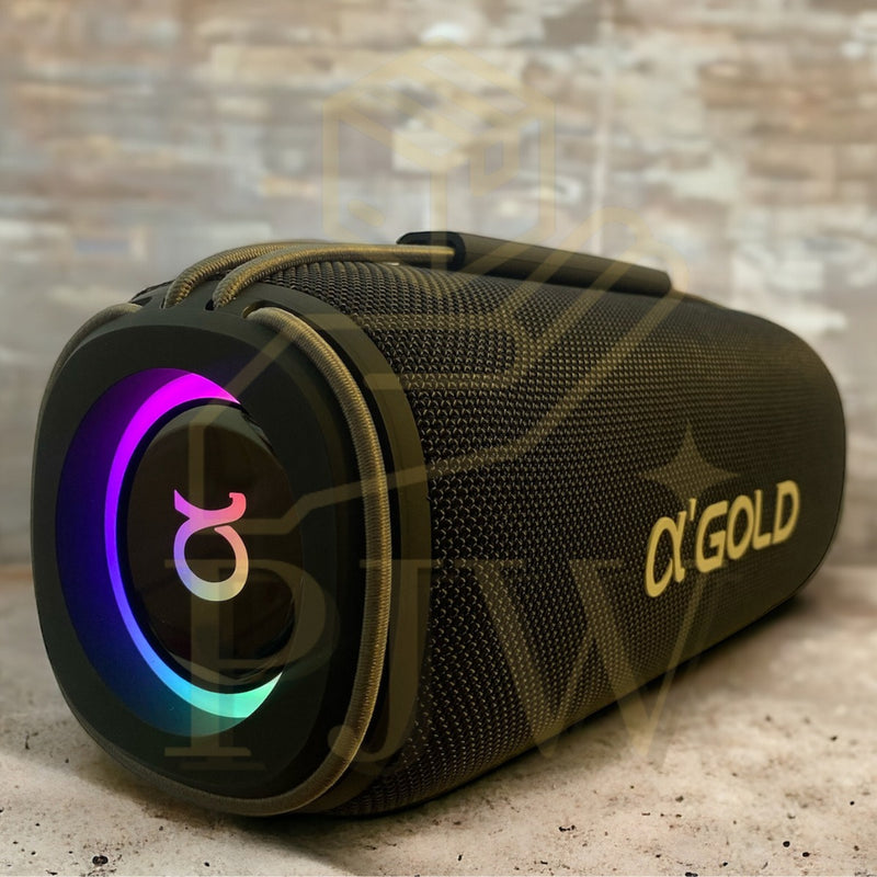 Caixa De Som 60w Grave Alta Potencia Sem Fio Portátil Bass - Alfashop
